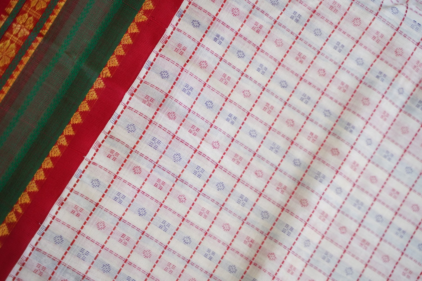 Kanchi Handloom Silk Cotton Saree PC16778