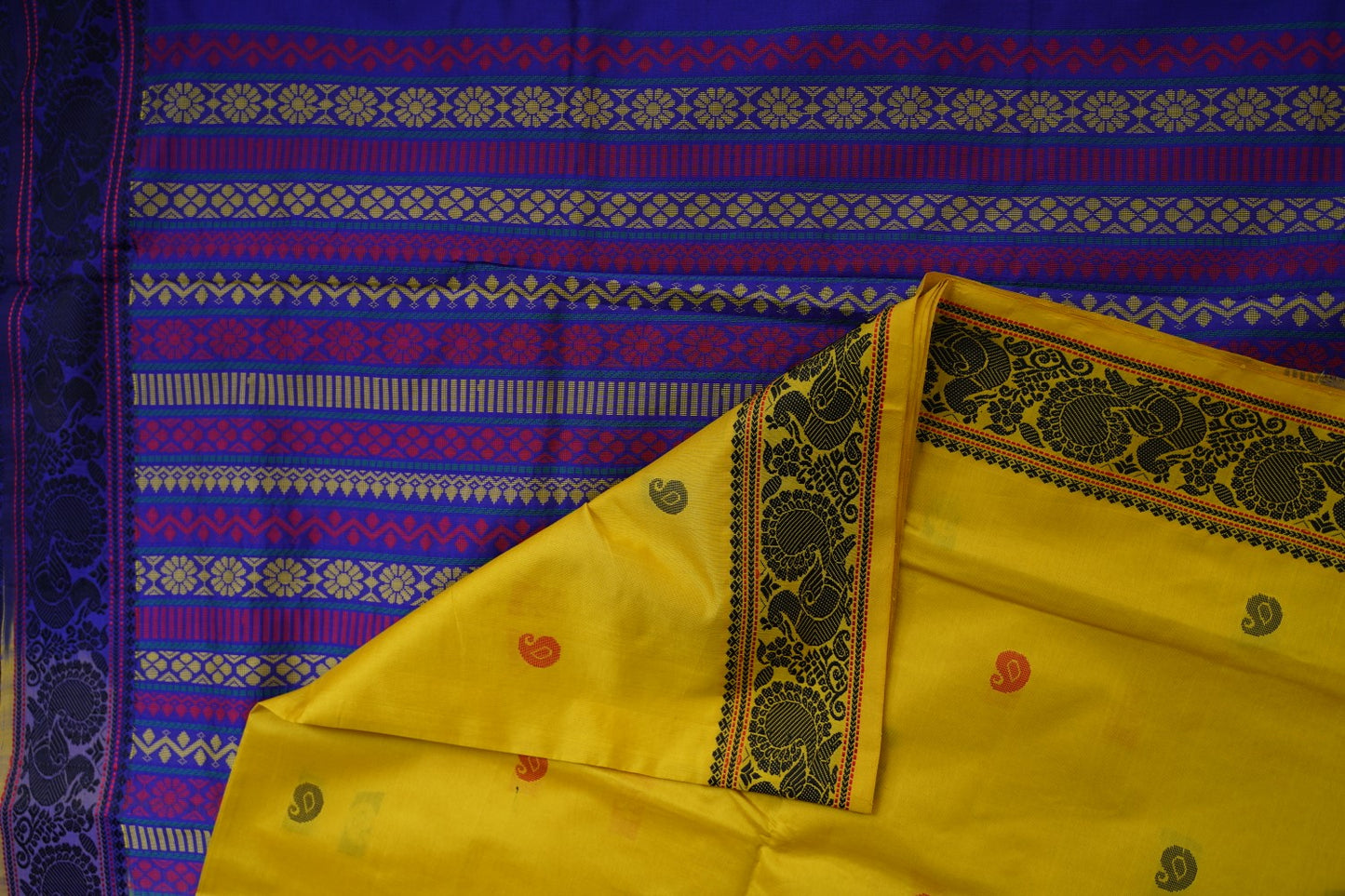 Kanchi Semi Silk Cotton Saree PC15557