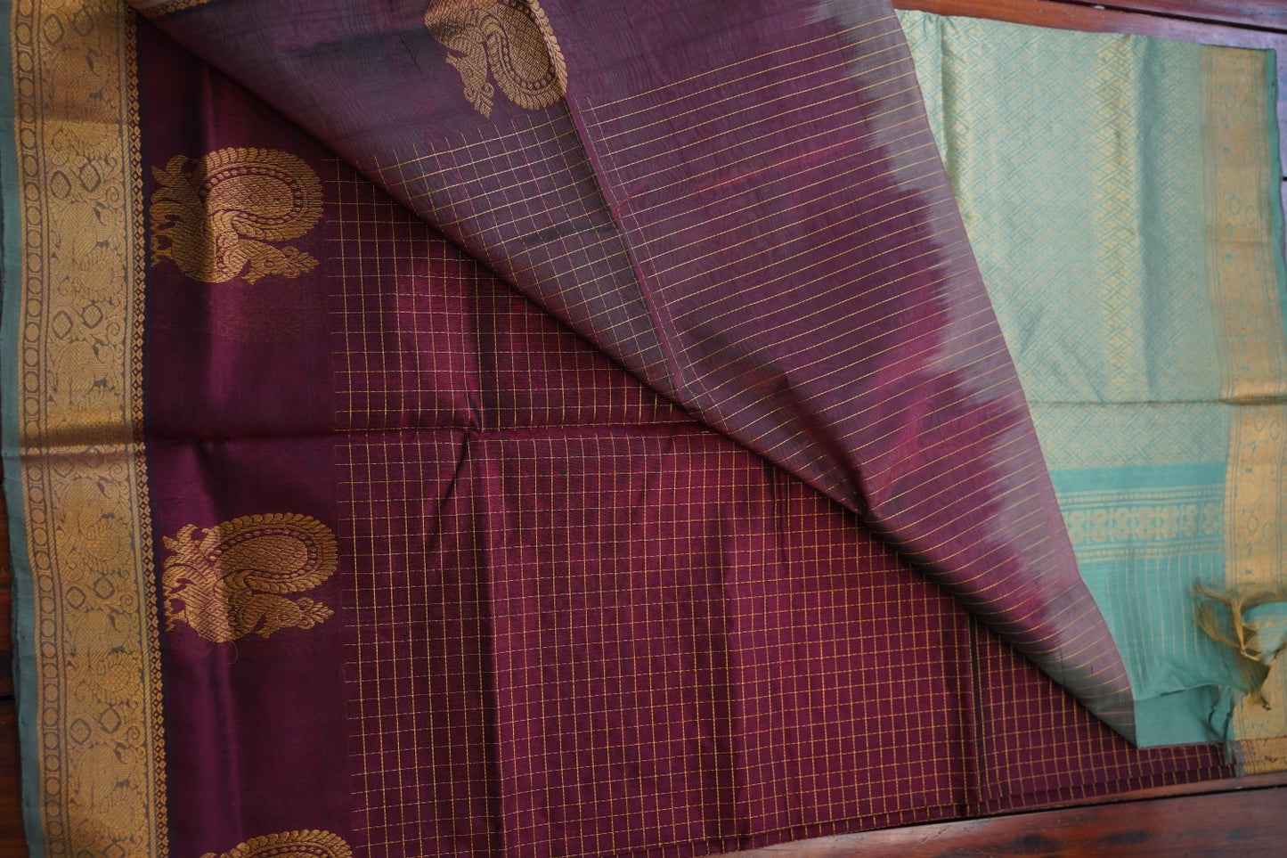 Kanchi Handloom Silk Cotton Saree 16775