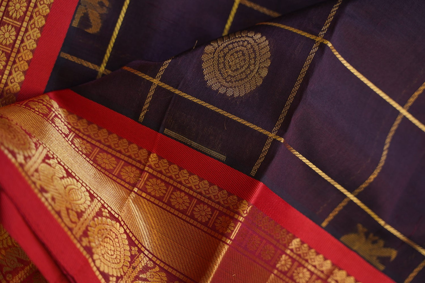 Kanchi Handloom Silk Cotton Saree 16772