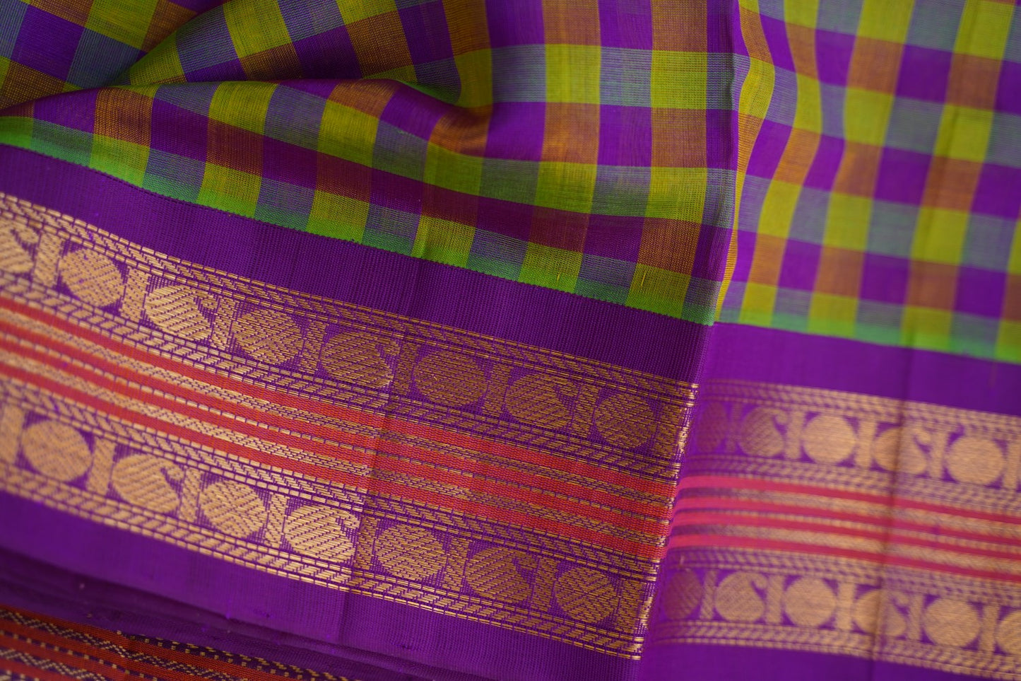 Kanchi Handloom Silk Cotton Saree 16777