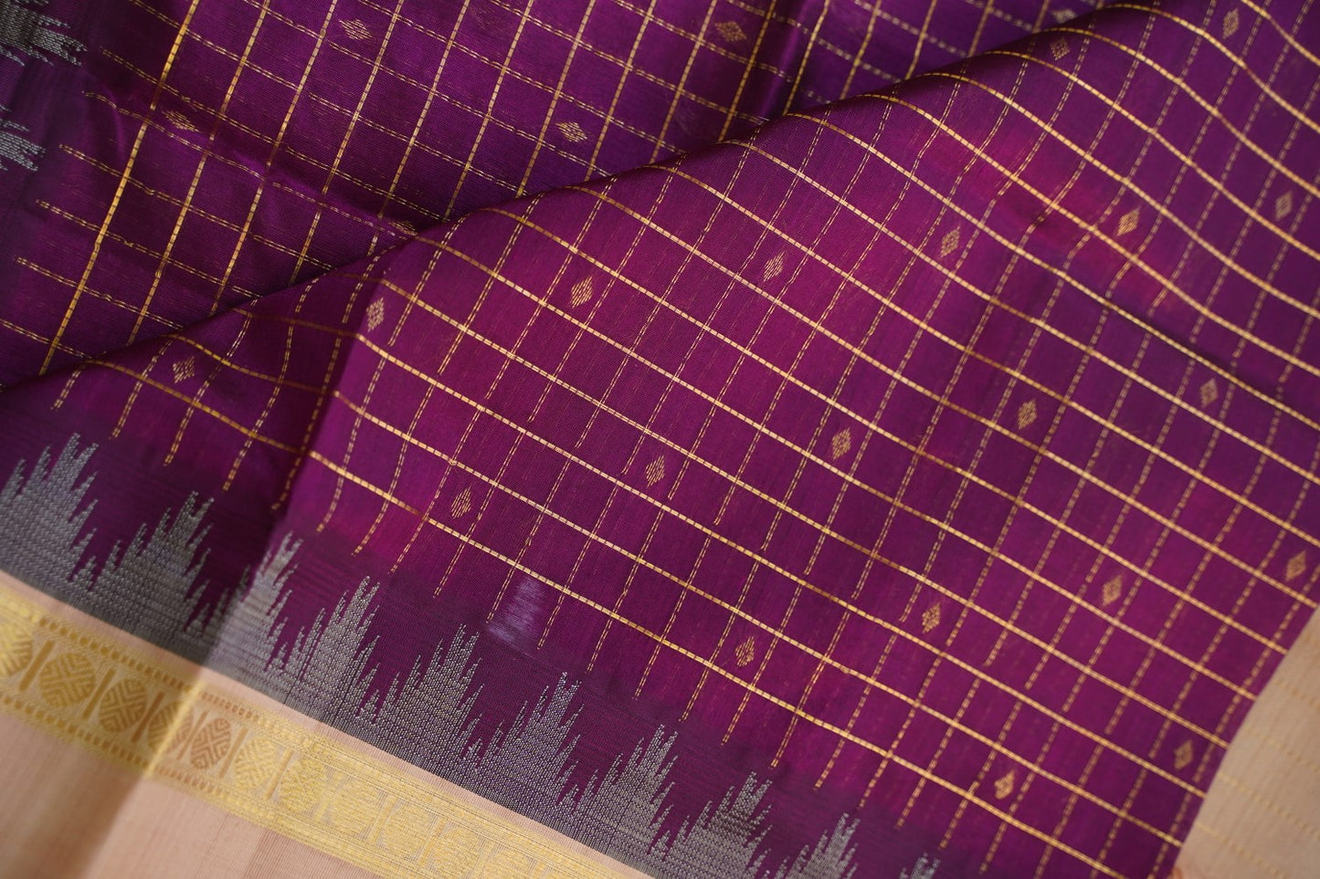 Kanchi Handloom Silk Cotton Saree PC16770