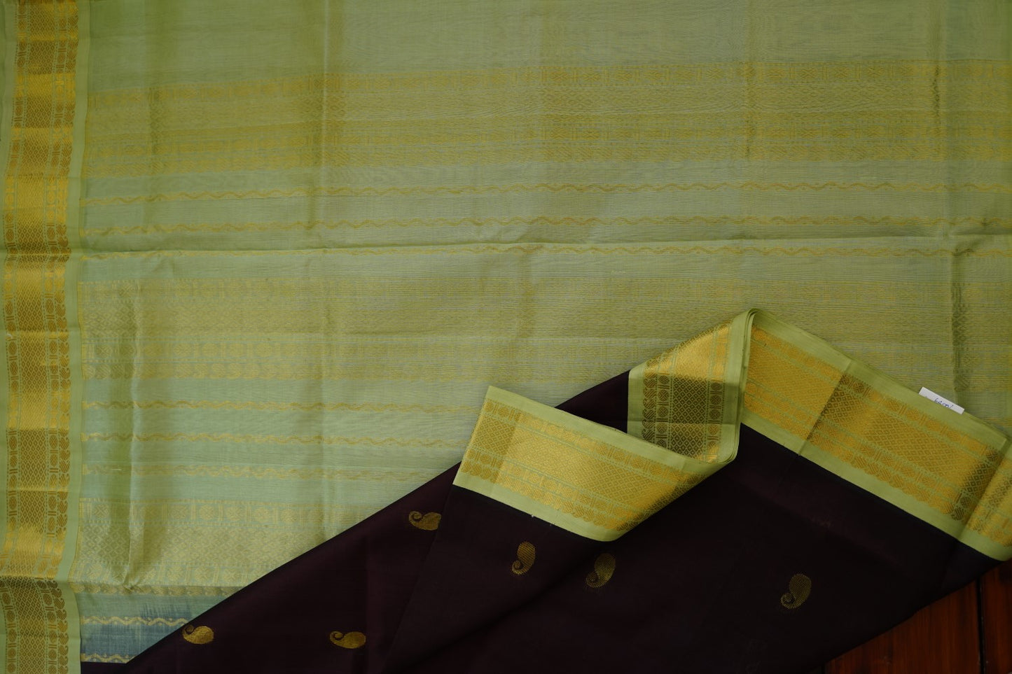Kanchi Handloom Silk Cotton Saree PC15589
