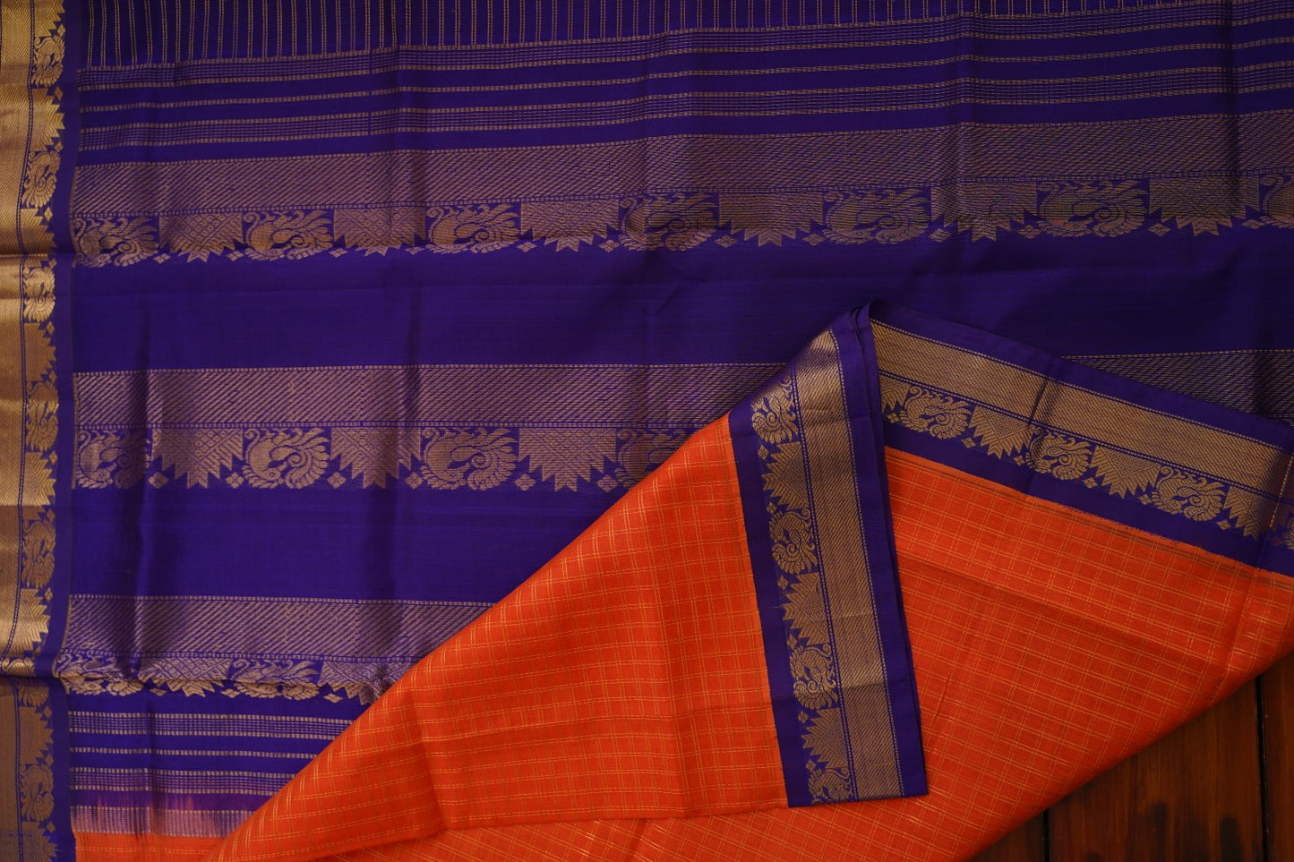 Kanchi Handloom Silk Cotton Saree PC15602