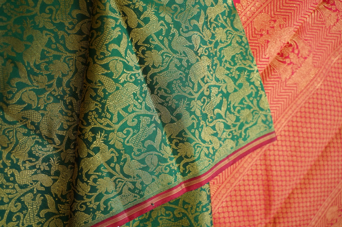 Pure Kanchi Vanasingaram Silk Saree PC13027