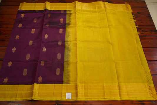 Kanchi Handloom Silk Cotton Saree PC15605