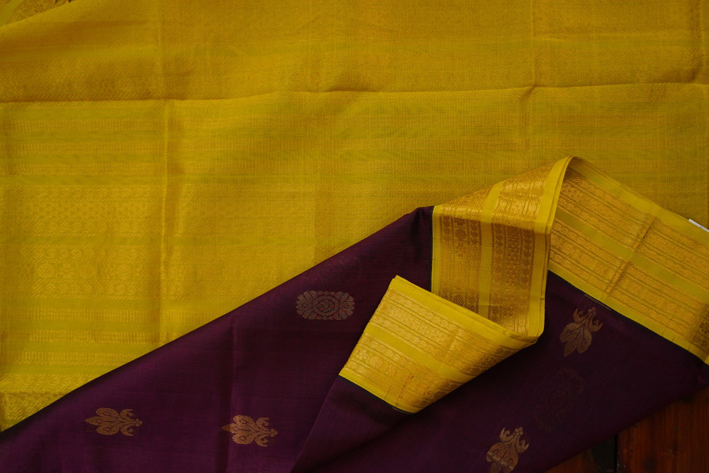 Kanchi Handloom Silk Cotton Saree PC15605