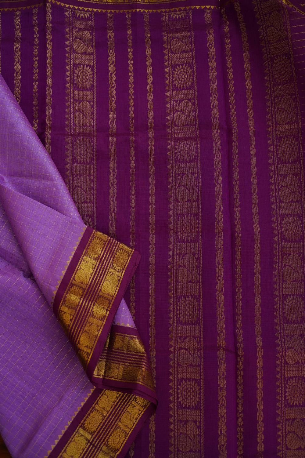 Kanchi Handloom Silk Cotton Saree PC15575