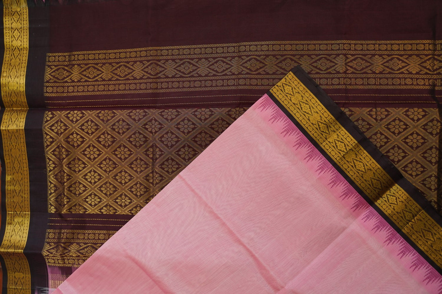 Kanchi Handloom Silk Cotton Saree PC15597