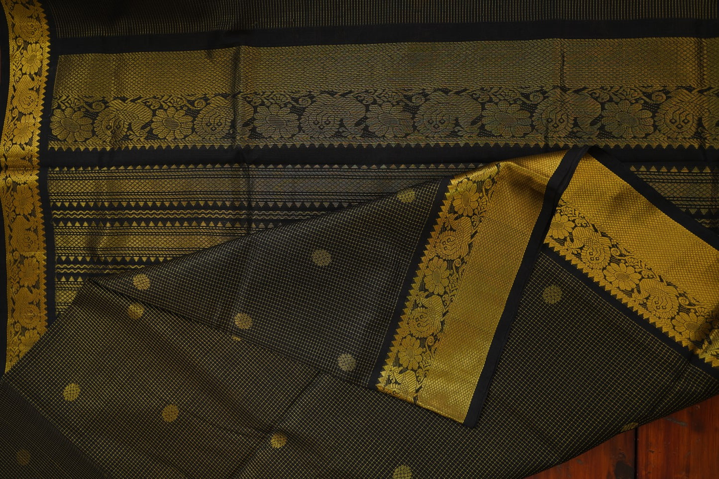 Kanchi Handloom Silk Cotton Saree PC15573