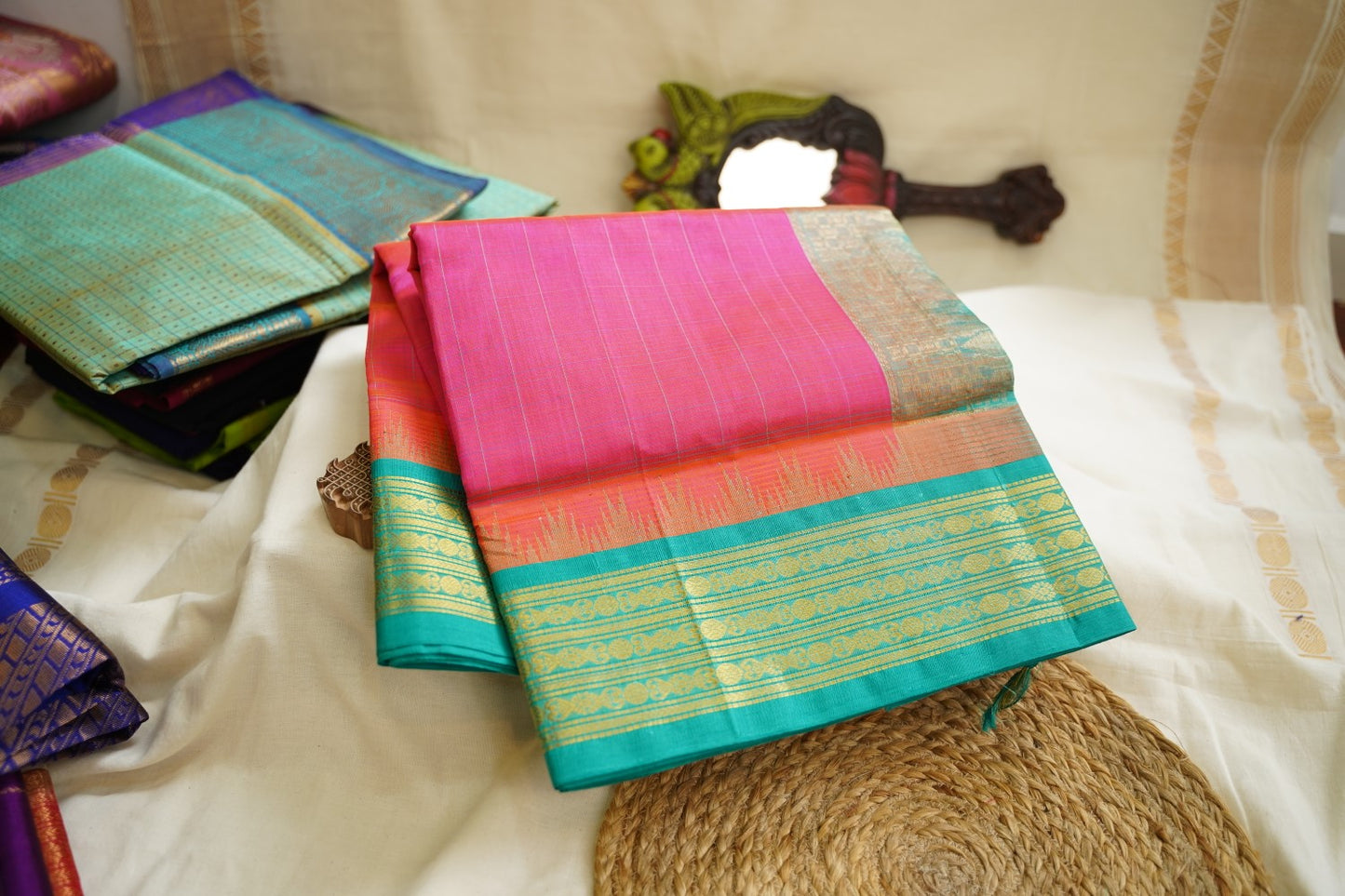 Kanchi Handloom Silk Cotton PC13043