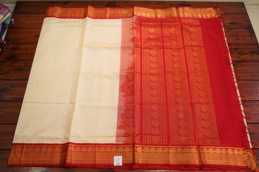 Kanchi Handloom Silk Cotton Saree PC15596