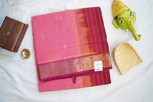 Kanchi Handloom Silk Cotton Saree PC16781