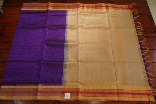 Kanchi Handloom Silk Cotton Saree PC15593
