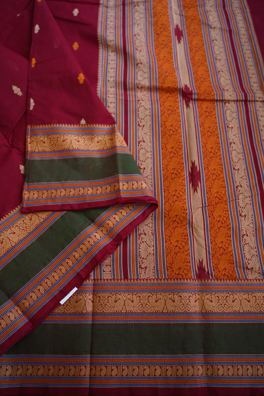 Kanchi handloom Cotton  Saree PC13031