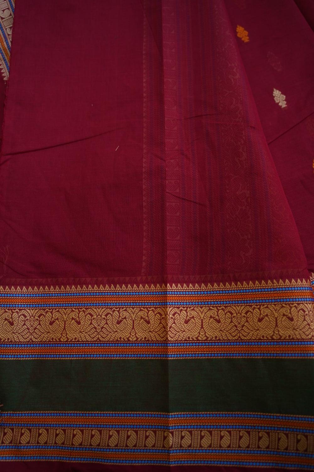 Kanchi handloom Cotton  Saree PC13031