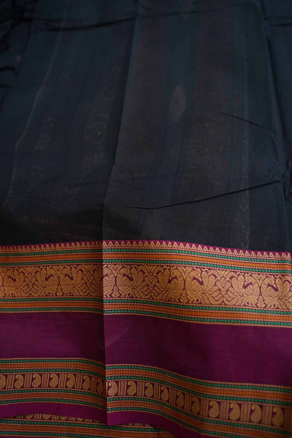 Kanchi handloom Cotton Saree PC13035