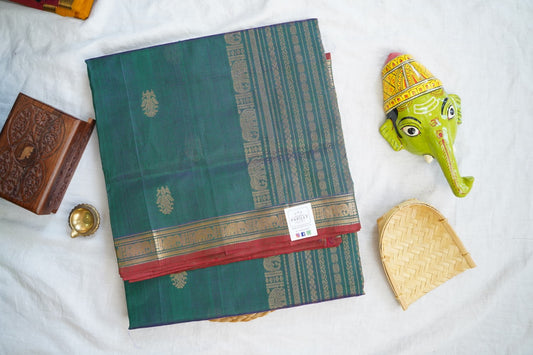 Kanchi Handloom Silk Cotton Saree PC16799