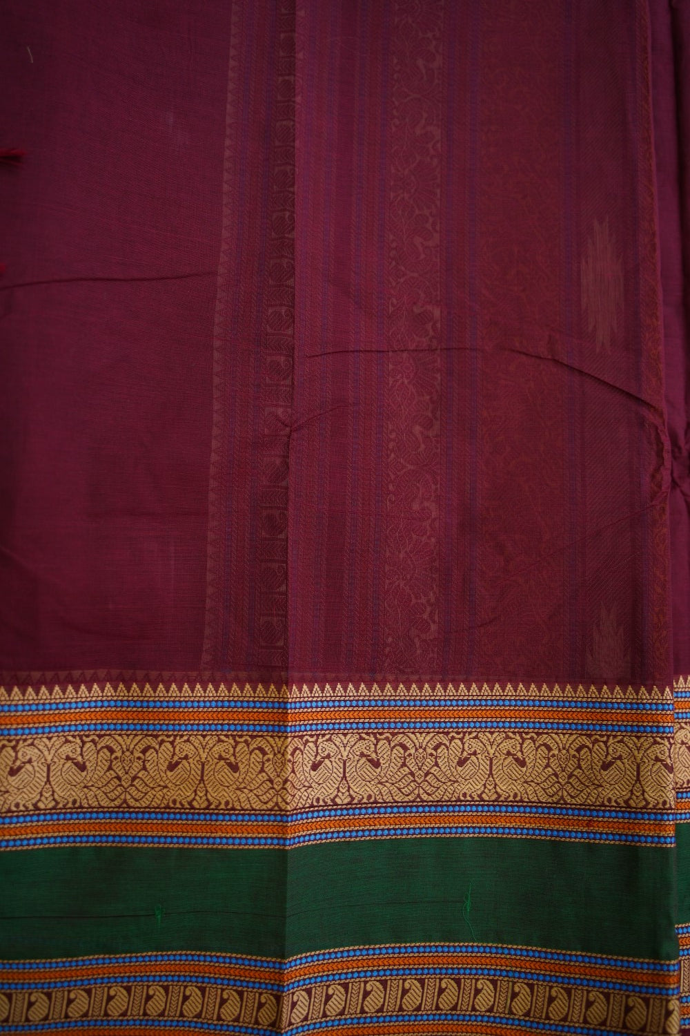 Kanchi handloom Cotton Saree PC13030