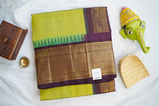 Kanchi Handloom Silk Cotton Saree PC16797