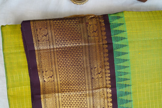 Kanchi Handloom Silk Cotton Saree PC16797