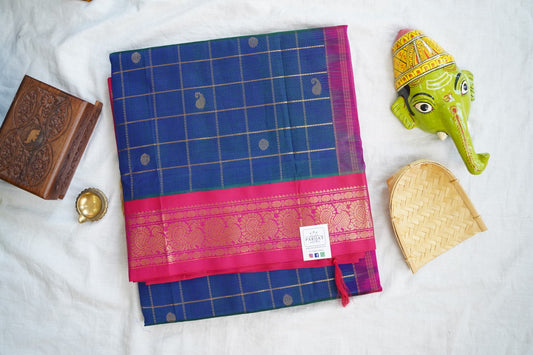 Kanchi Handloom Silk Cotton Saree PC16795