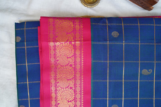 Kanchi Handloom Silk Cotton Saree PC16795