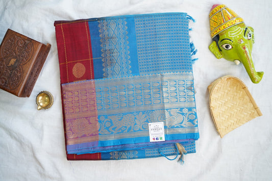 Kanchi Handloom Silk Cotton Saree PC11022