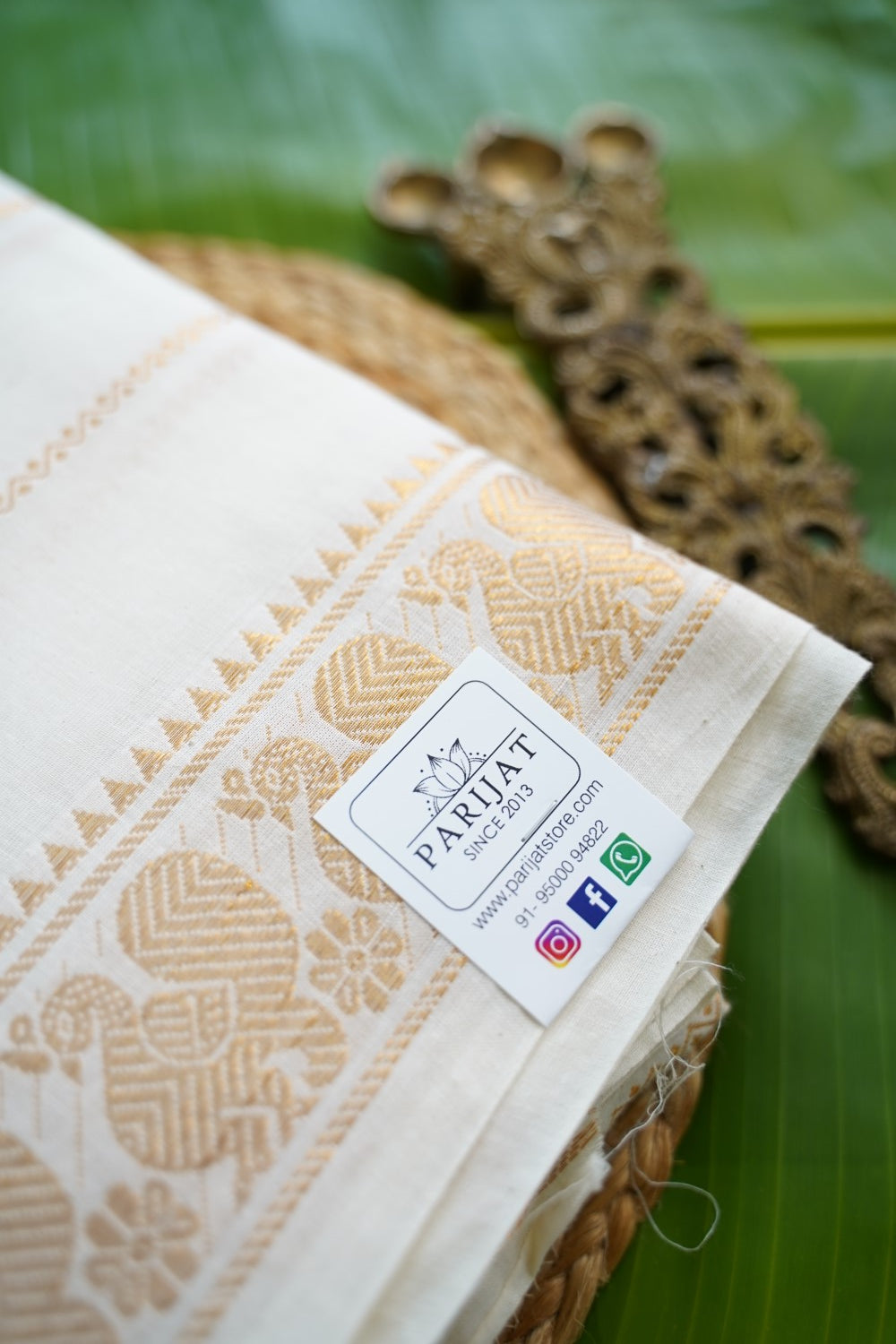 Chettinad handloom Cotton Saree PC17619