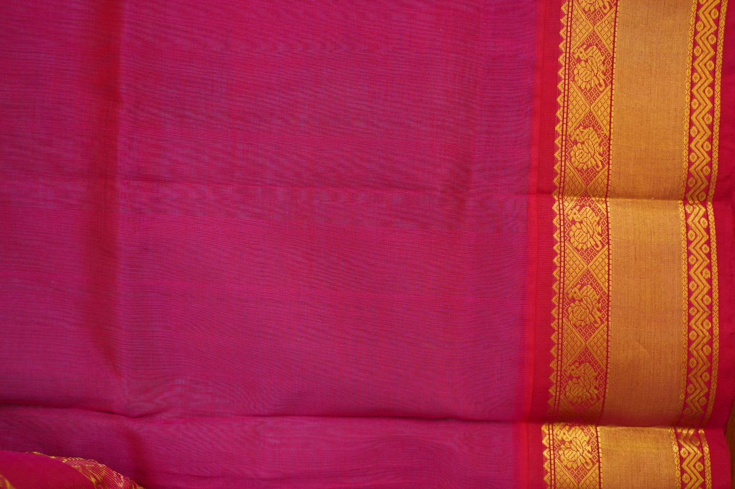 Kanchi Handloom Silk Cotton Saree PC15588