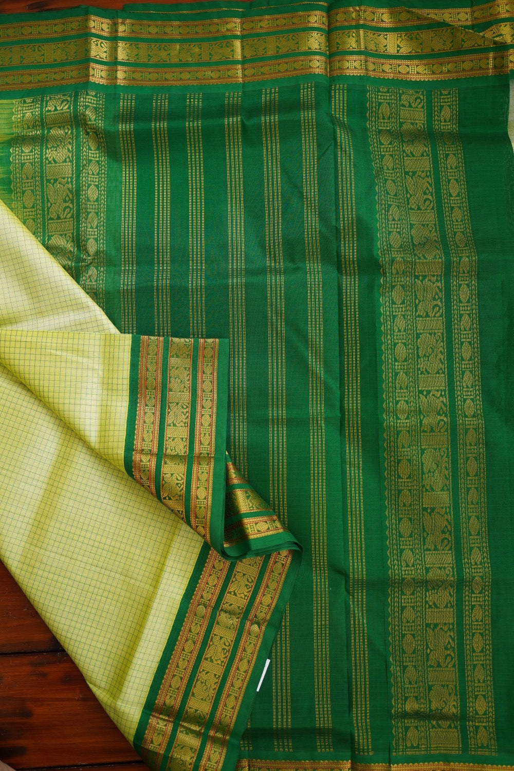 Kanchi Handloom Silk Cotton Saree PC15532