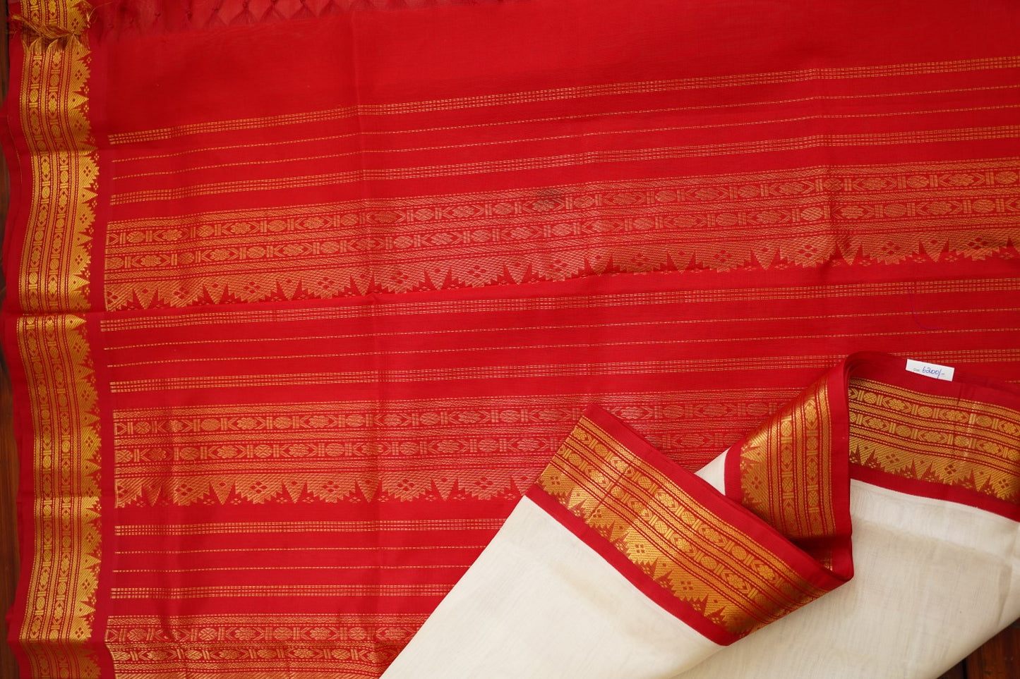 Kanchi Handloom Silk Cotton Saree PC15586