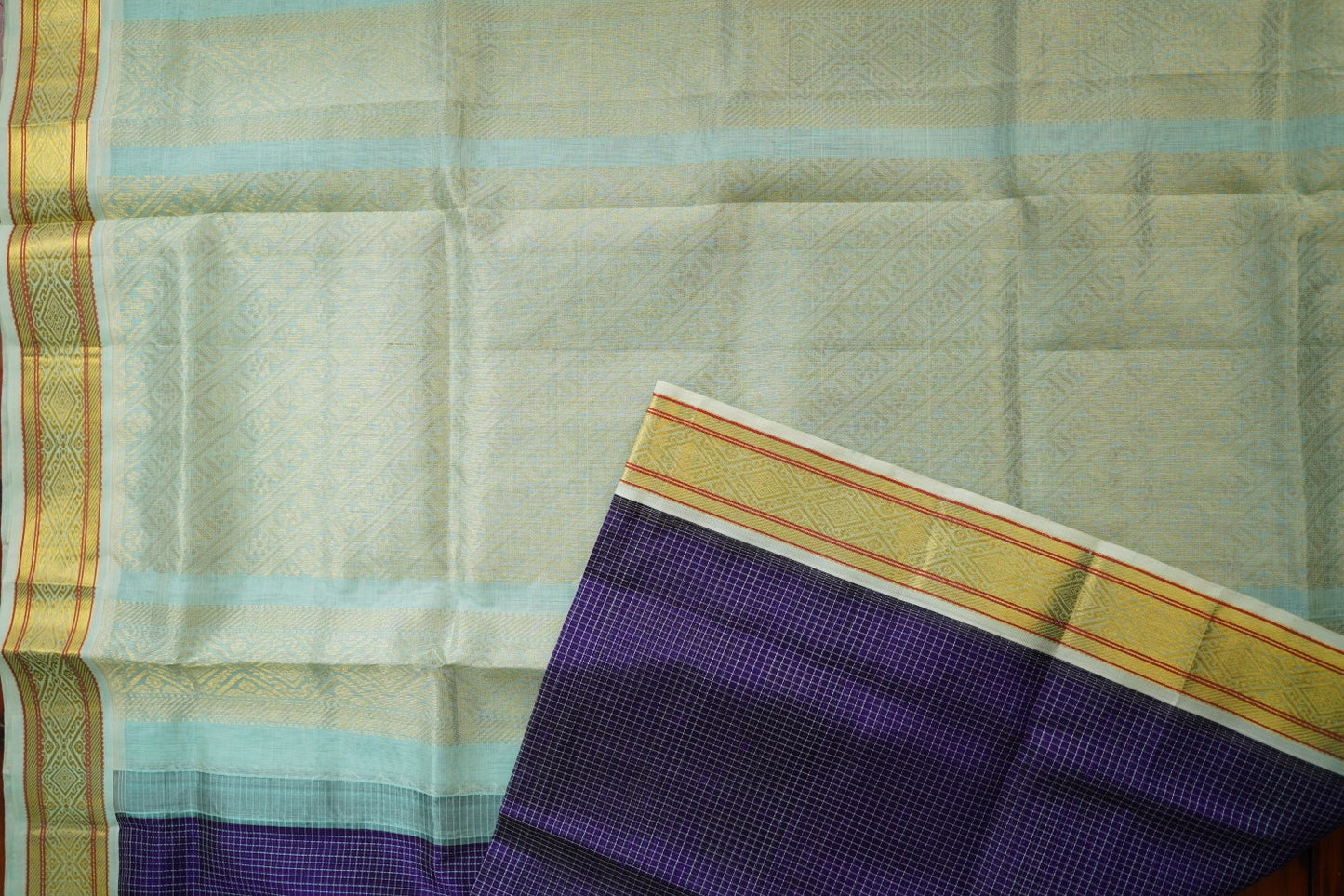 Kanchi Handloom Silk Cotton Saree PC15544