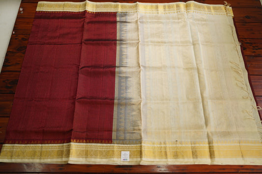 Kanchi Handloom Silk Cotton Saree PC15543