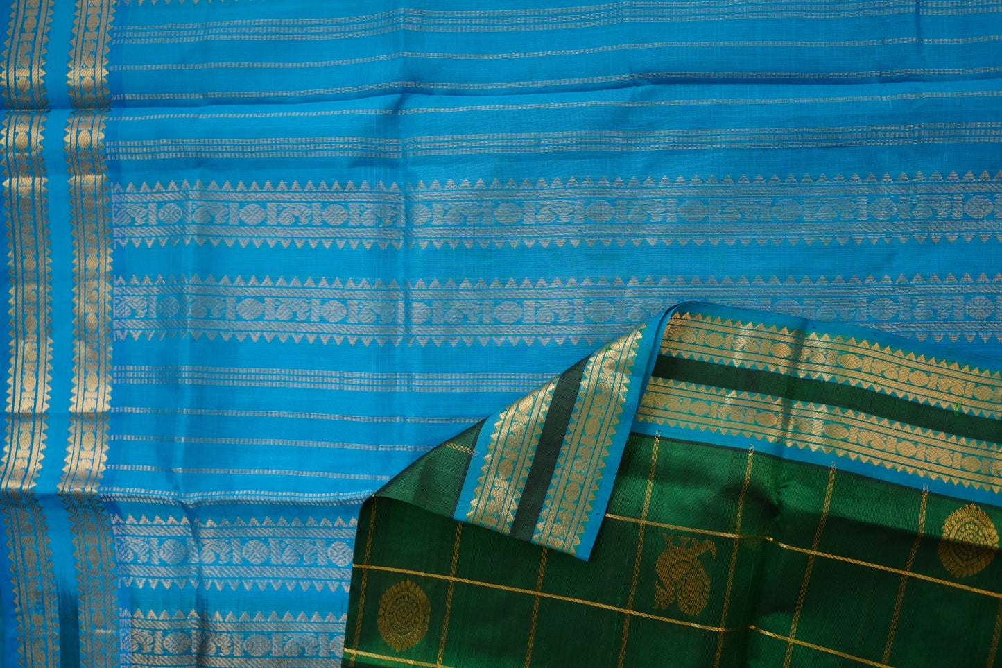 Kanchi Handloom Silk Cotton Saree PC15541