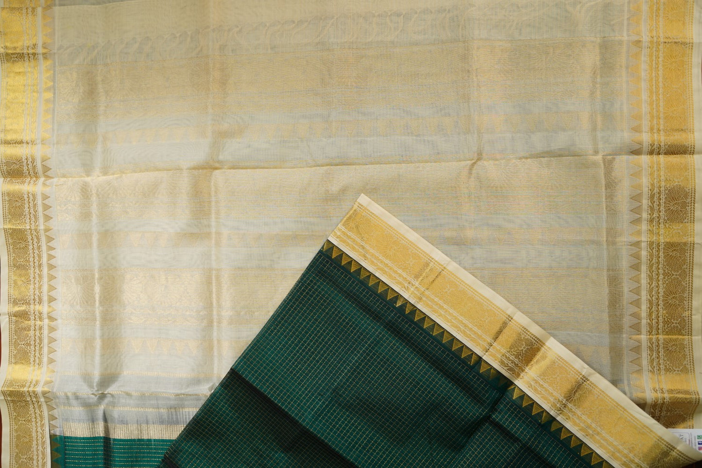 Kanchi Handloom Silk Cotton Saree PC15607