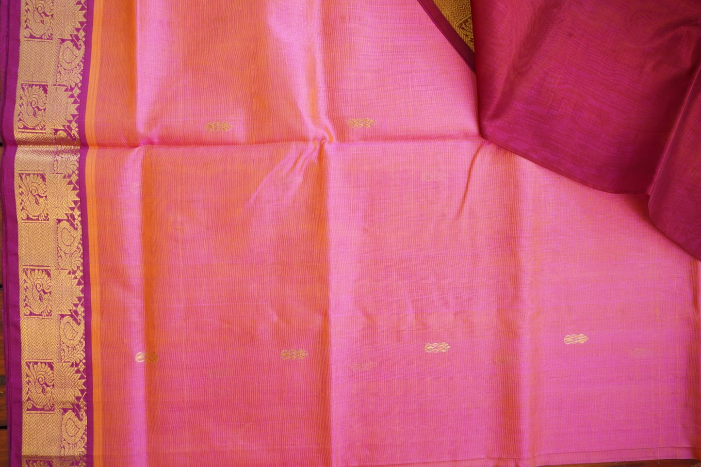 Kanchi Handloom Silk Cotton Saree PC16781