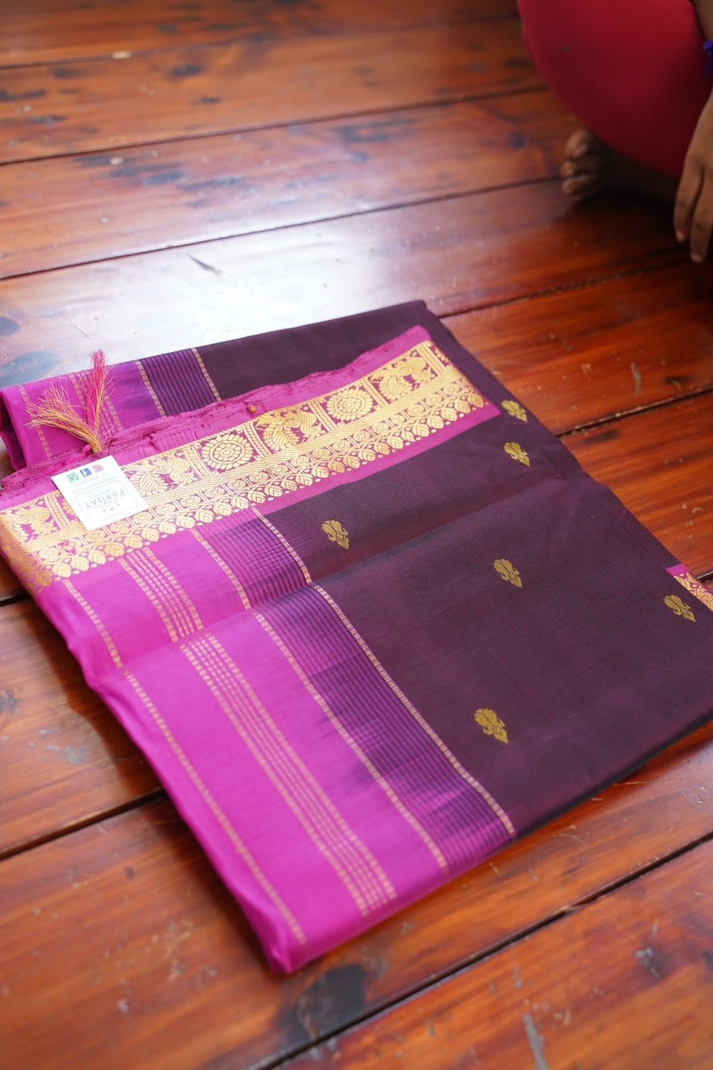 Kanchi Handloom Silk Cotton Saree PC16782