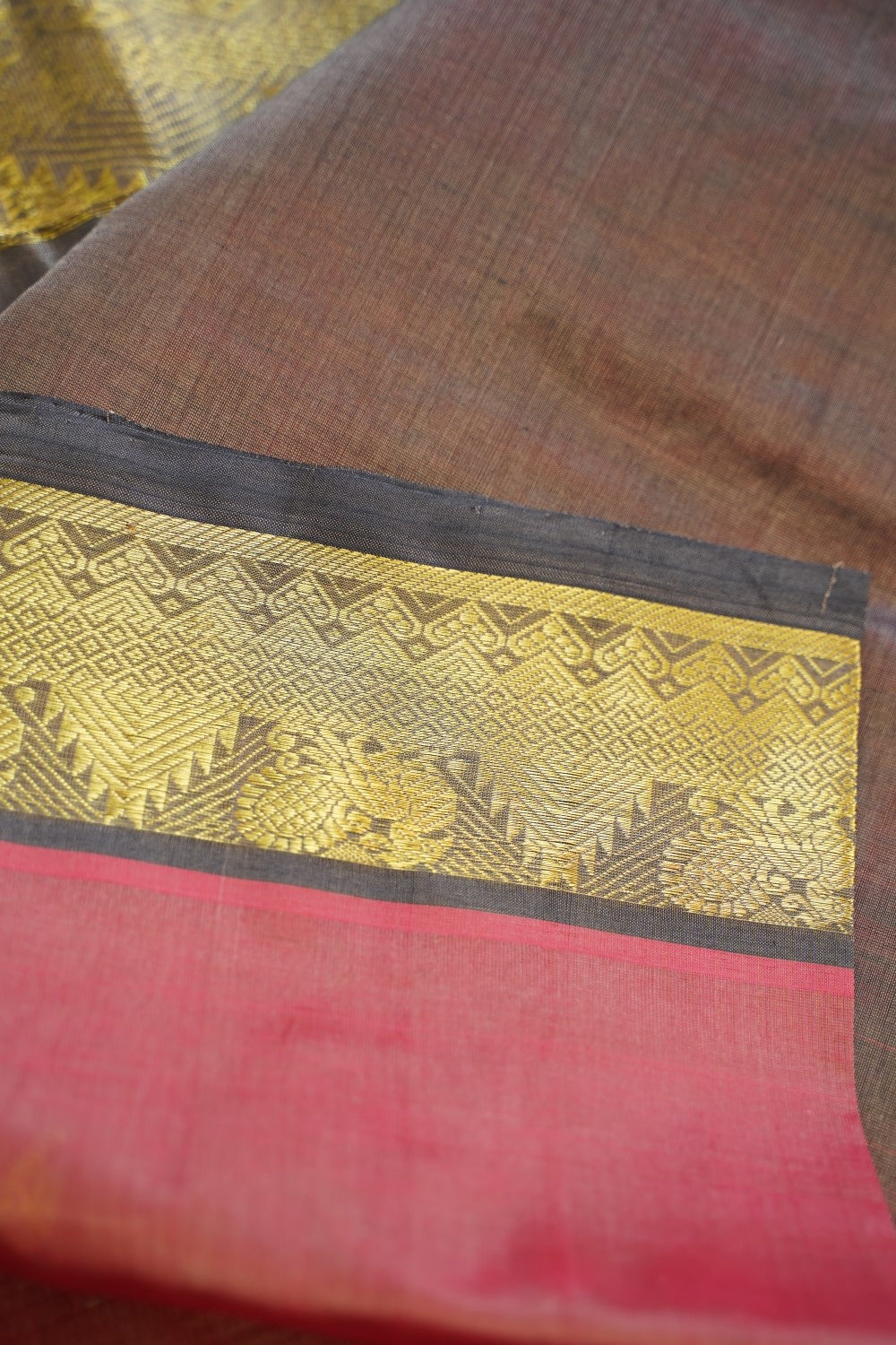Kanchi Handloom Silk Cotton Saree PC16787