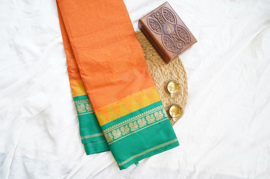 Chettinad handloom Cotton Saree PC15622