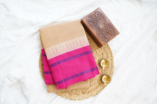 Chettinad handloom Cotton Saree PC15626