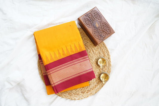 Chettinad handloom Cotton Saree PC15629