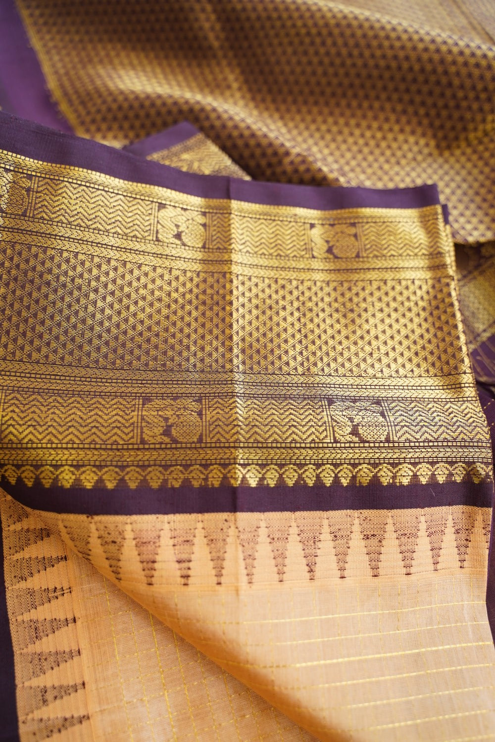 Kanchi Handloom Silk Cotton Saree PC16802