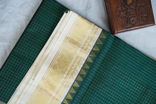 Kanchi Handloom Silk Cotton Saree PC15607