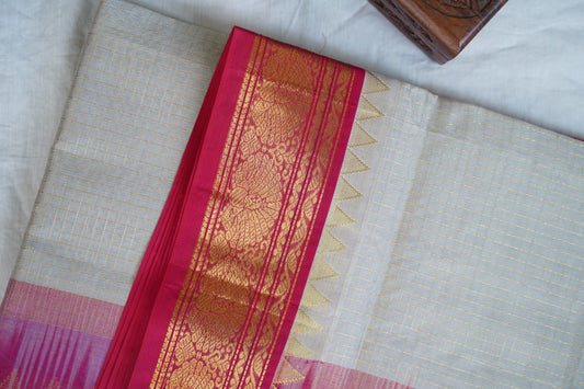 Kanchi Handloom Silk Cotton Saree PC15604