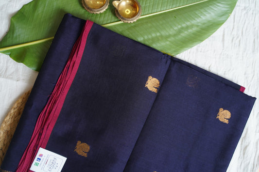 Kanchi Silk Cotton Saree PC15686
