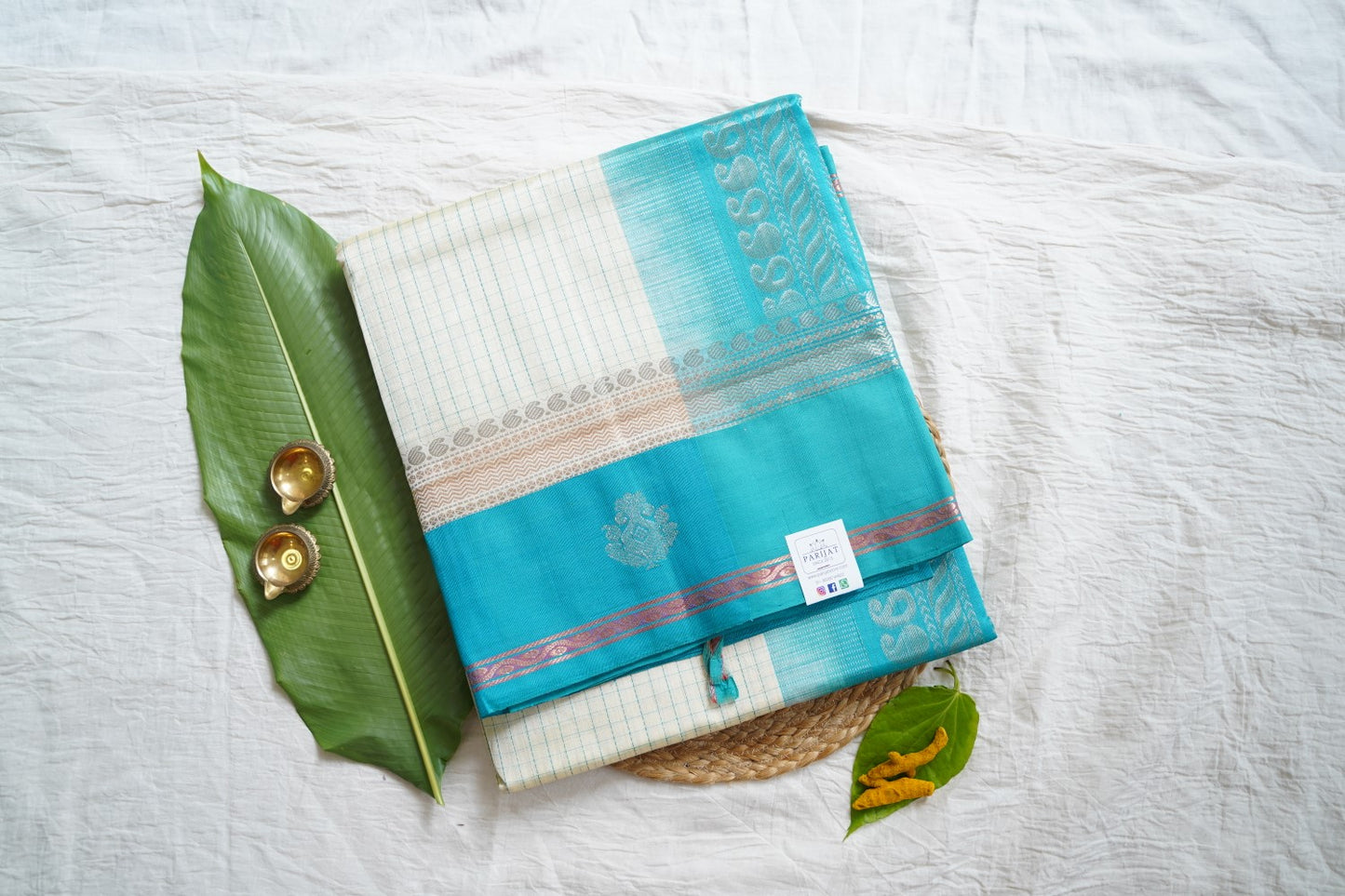 Kanchi Handloom Silk Cotton Saree-PC15691