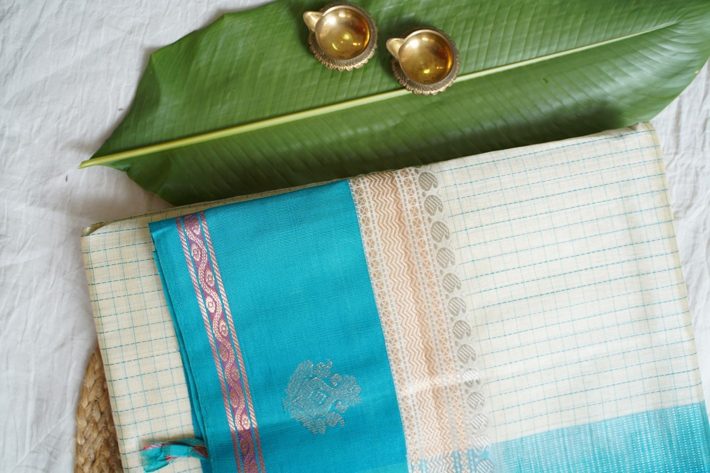 Kanchi Handloom Silk Cotton Saree-PC15691