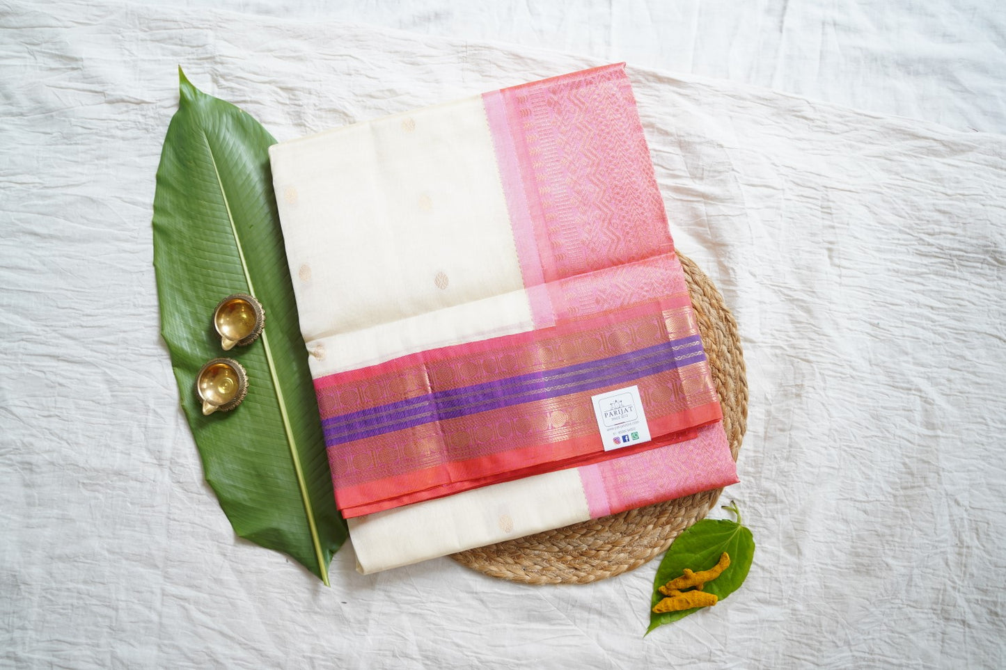 Kanchi Handloom Silk Cotton Saree-PC15690