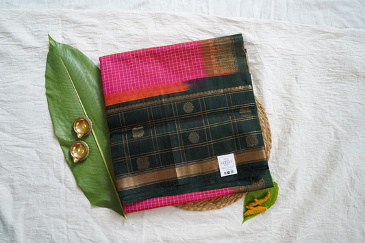 Kanchi Silk Cotton Saree PC15684